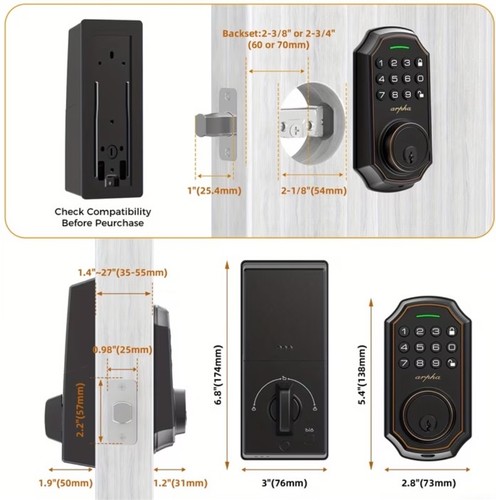 Arpha smart door lock - smart,