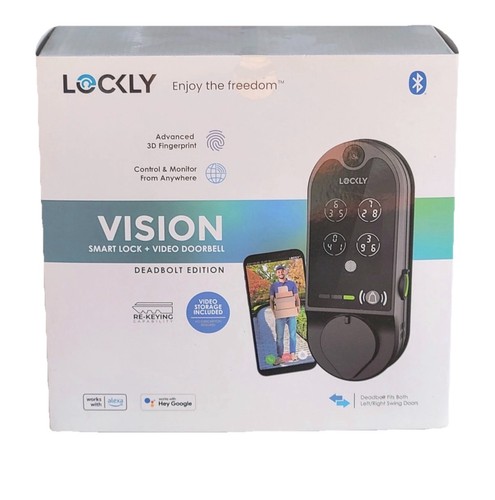 Lockly vision smart deadbolt - vision,