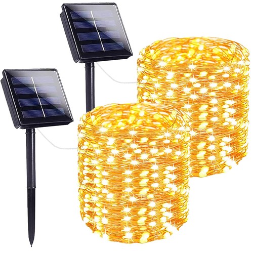 144ft solar string lights 2 - string, lights,