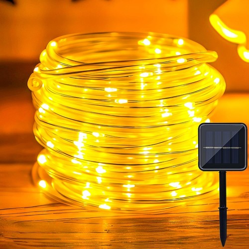 Solar rope lights - solar, 33ft