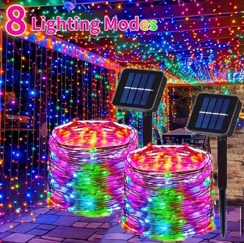 Solar fairy lights outdoor - solar,