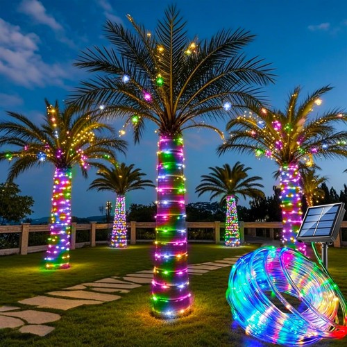 Solar christmas lights - solar,