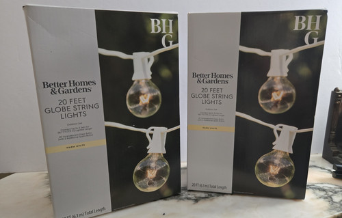 Lot outdoor string - of,
