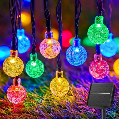 Solar string lights outdoor - string,