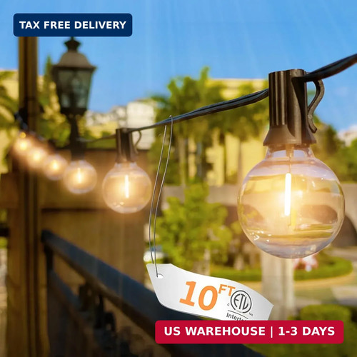 10ft outdoor string lights - string,