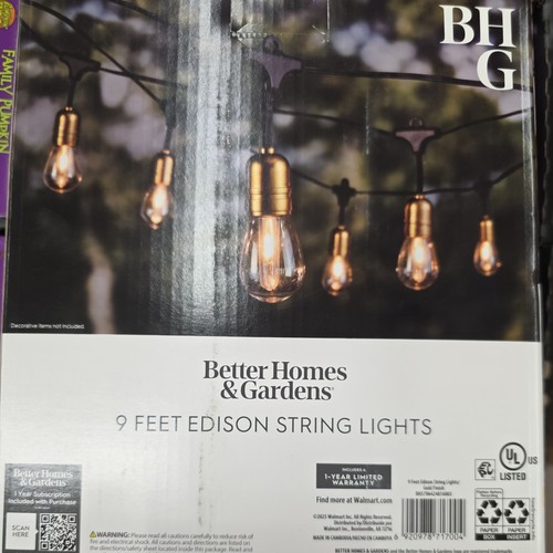 Better homes gardens edison - &,
