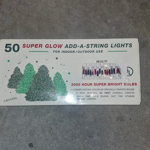 Multi christmas super glow - 50,