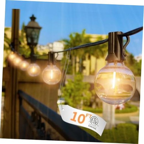 10ft outdoor string lights - 10ft,